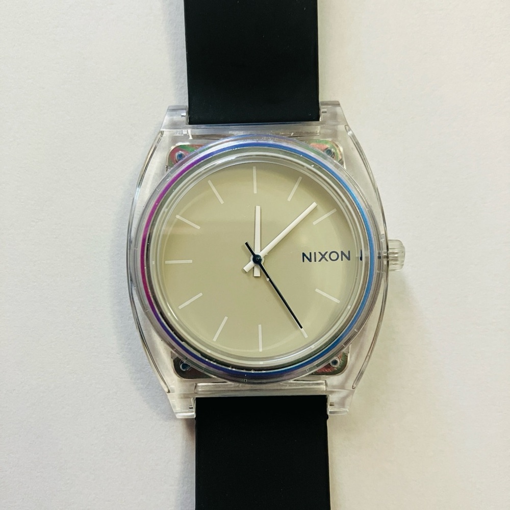 Nixon Time Teller Translucent Watch *w/ Extra Straps*